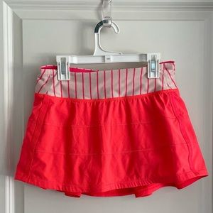 Lululemon Pace Rival Skirt Pink
